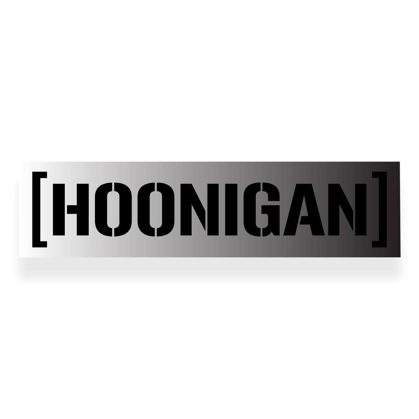 Hoonigan BEAMS CENSOR BAR Sticker (8")