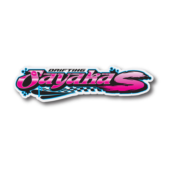 Hoonigan X Sayaka DRIFTING SAYAKA Sticker (5.5")