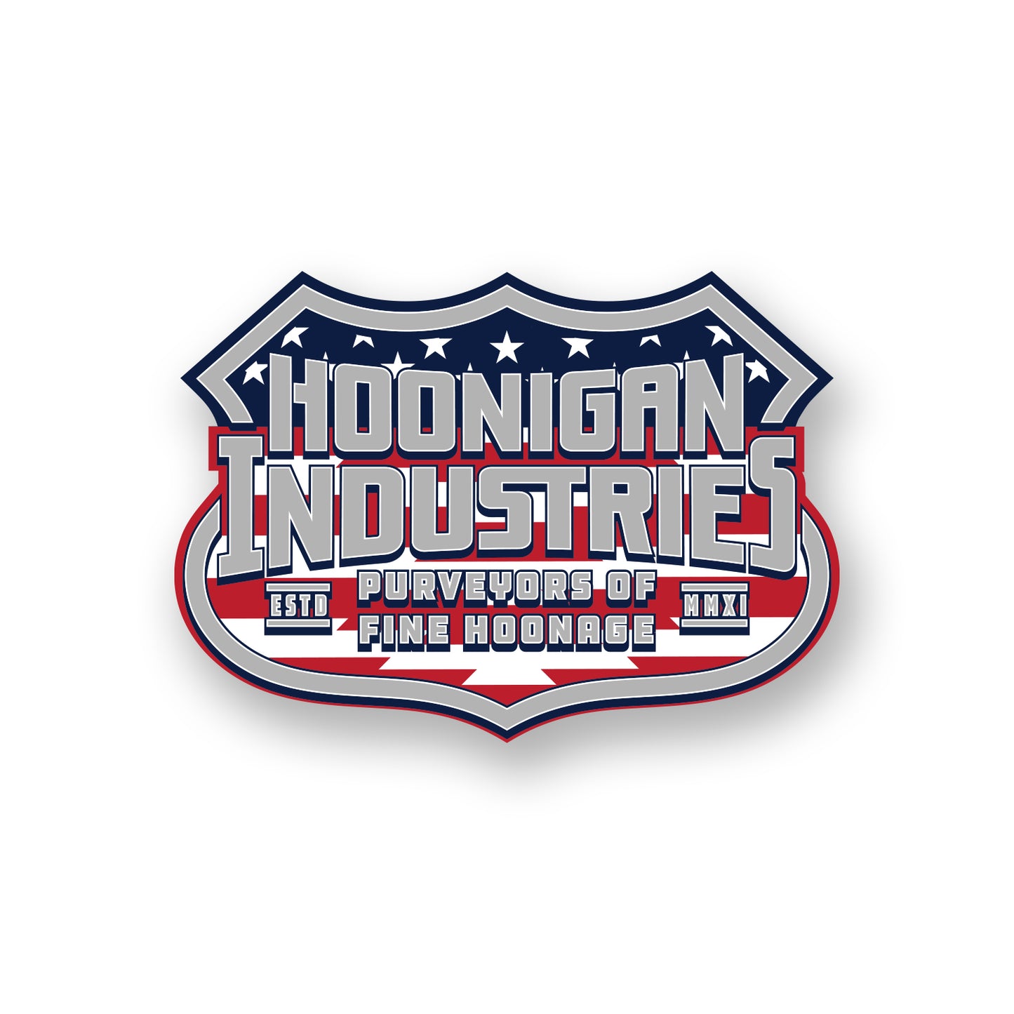 Hoonigan INTERSTATE Sticker (4")