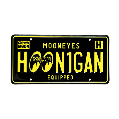 Hoonigan x Mooneyes EQUIPPED License Plate