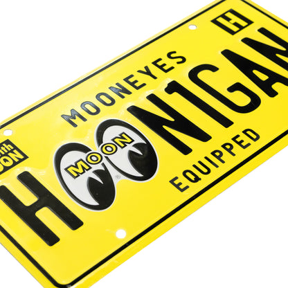 Hoonigan x Mooneyes EQUIPPED License Plate