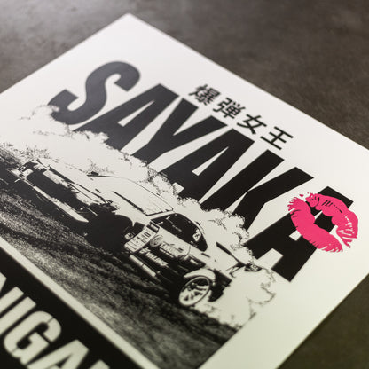 Hoonigan x Sayaka BOMB GIRL Poster (16"x20")