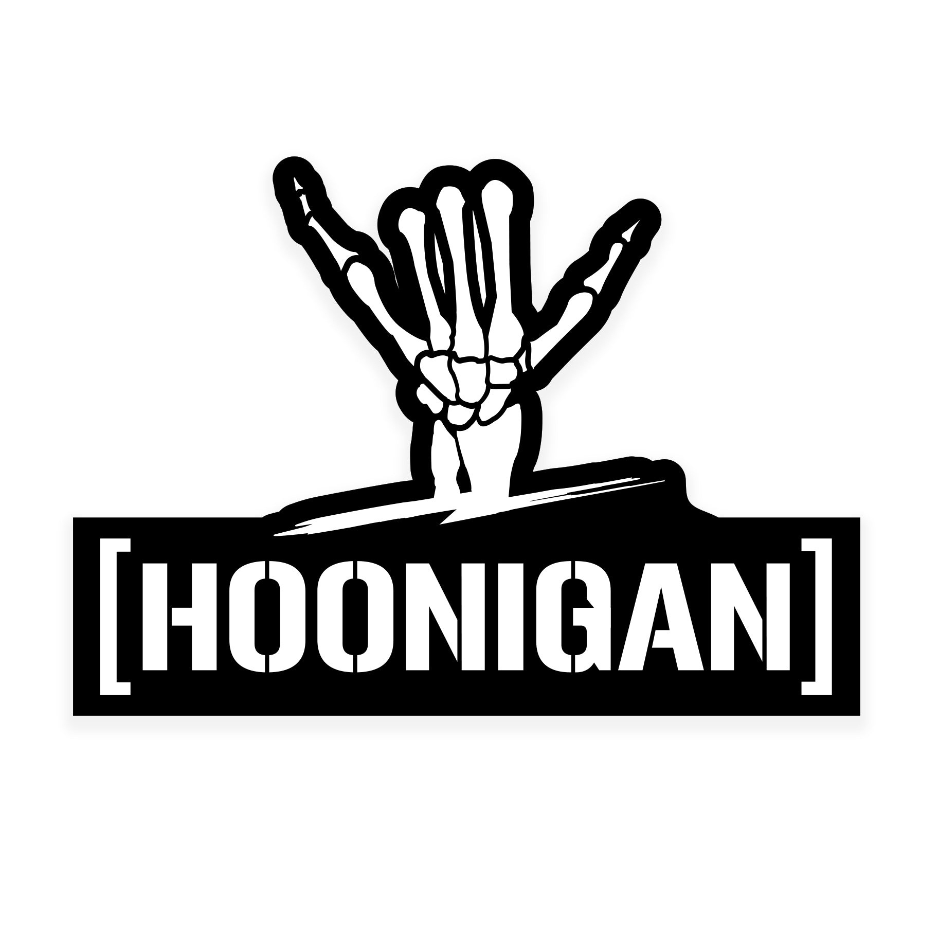 Hoonigan x Shreddy CENSOR BAR Sticker (5.25")