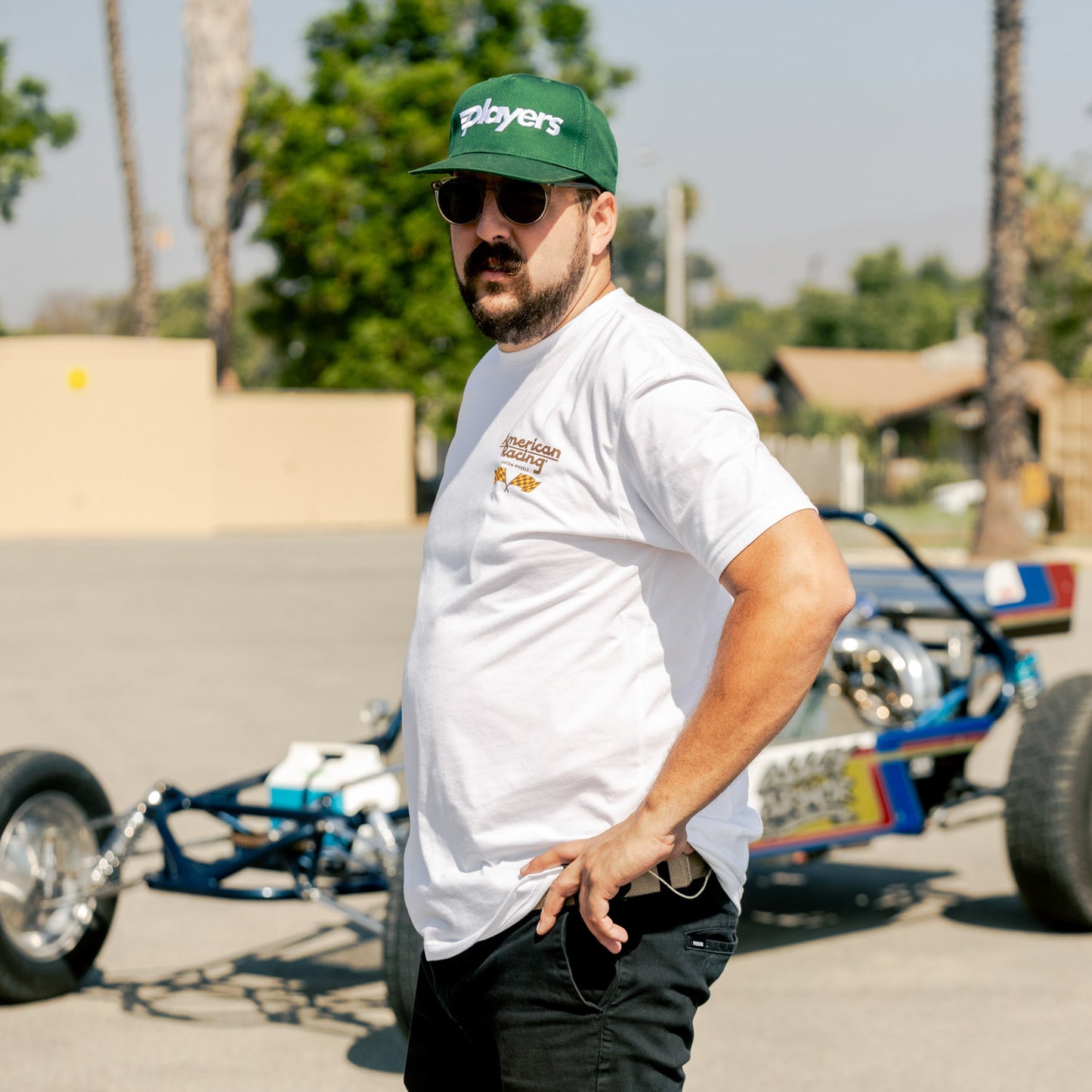 American Racing CHECKERS Short Sleeve Tee