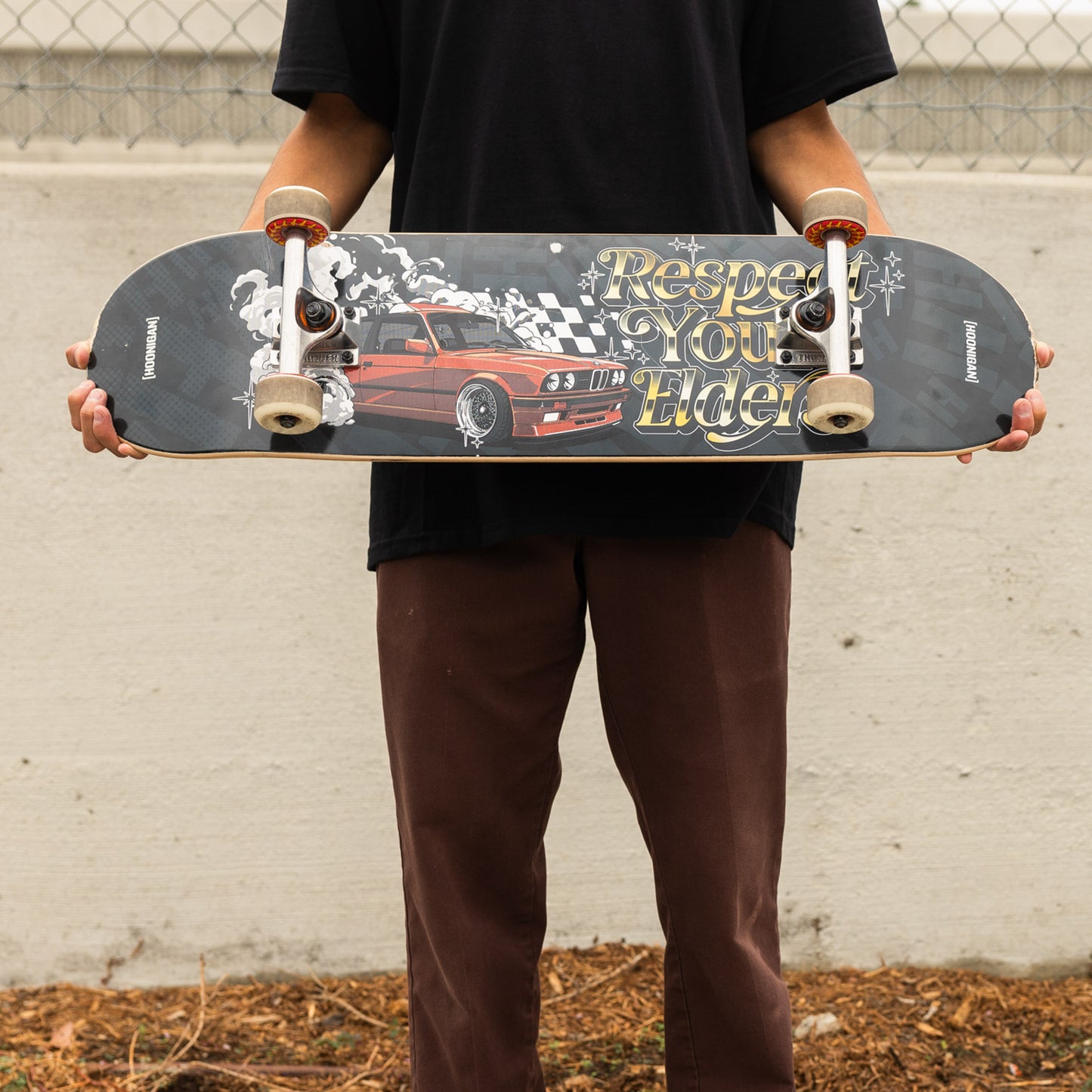 Hoonigan RESPECT YOUR ELDERS Skate Deck