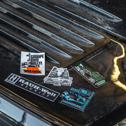 Hoonigan X RWB GROUPE RWP Sticker (5")