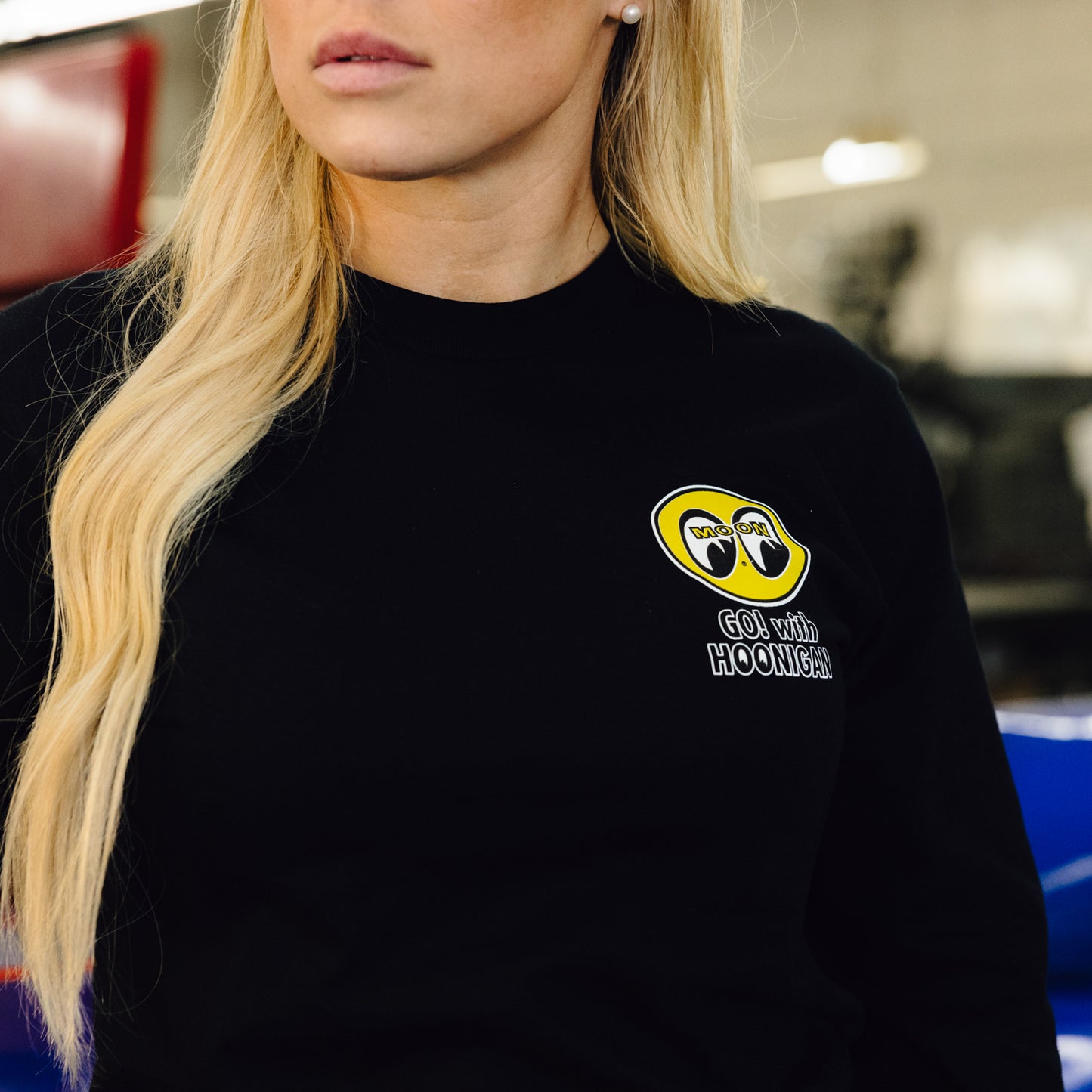 Hoonigan x Mooneyes GO WITH HOON Long Sleeve Tee