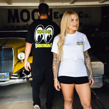 Hoonigan x Mooneyes HOON AND MOON Short Sleeve Tee