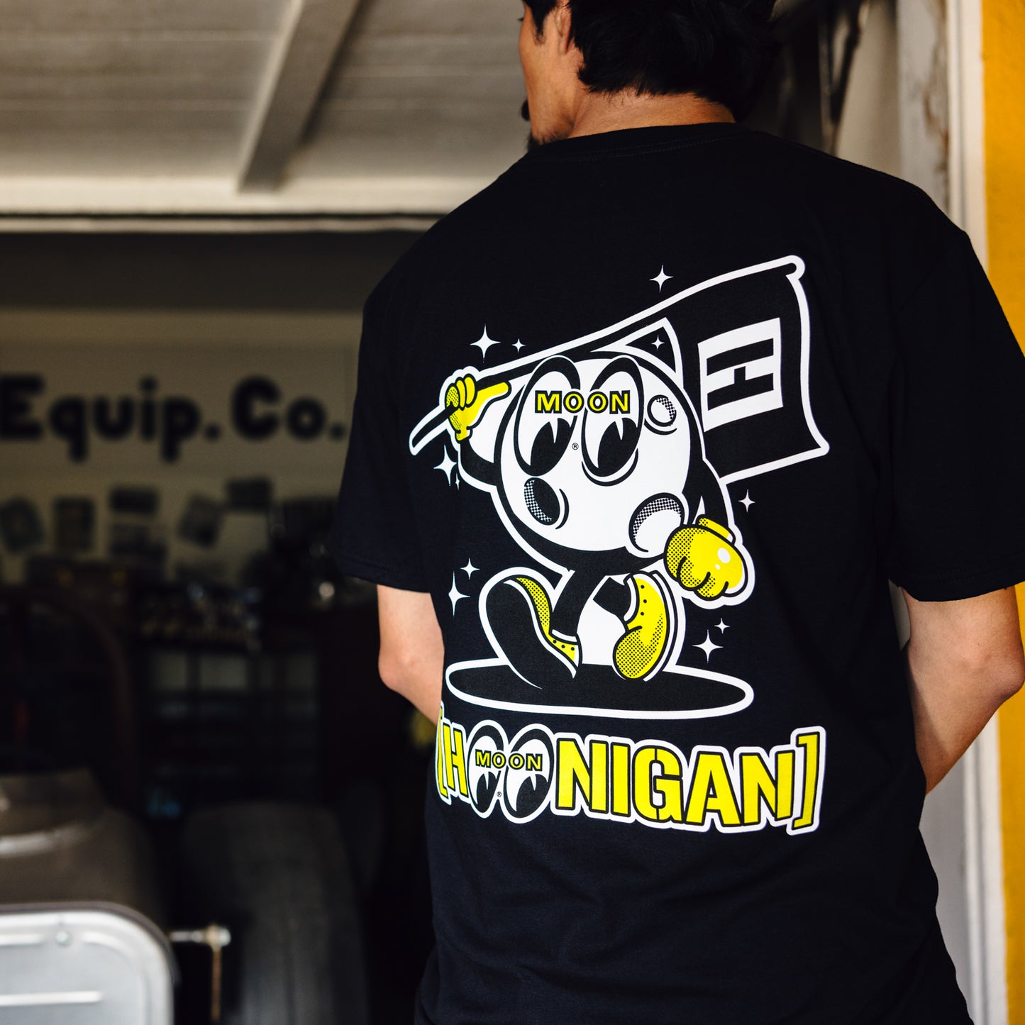 Hoonigan x Mooneyes MASCOT Short Sleeve Tee