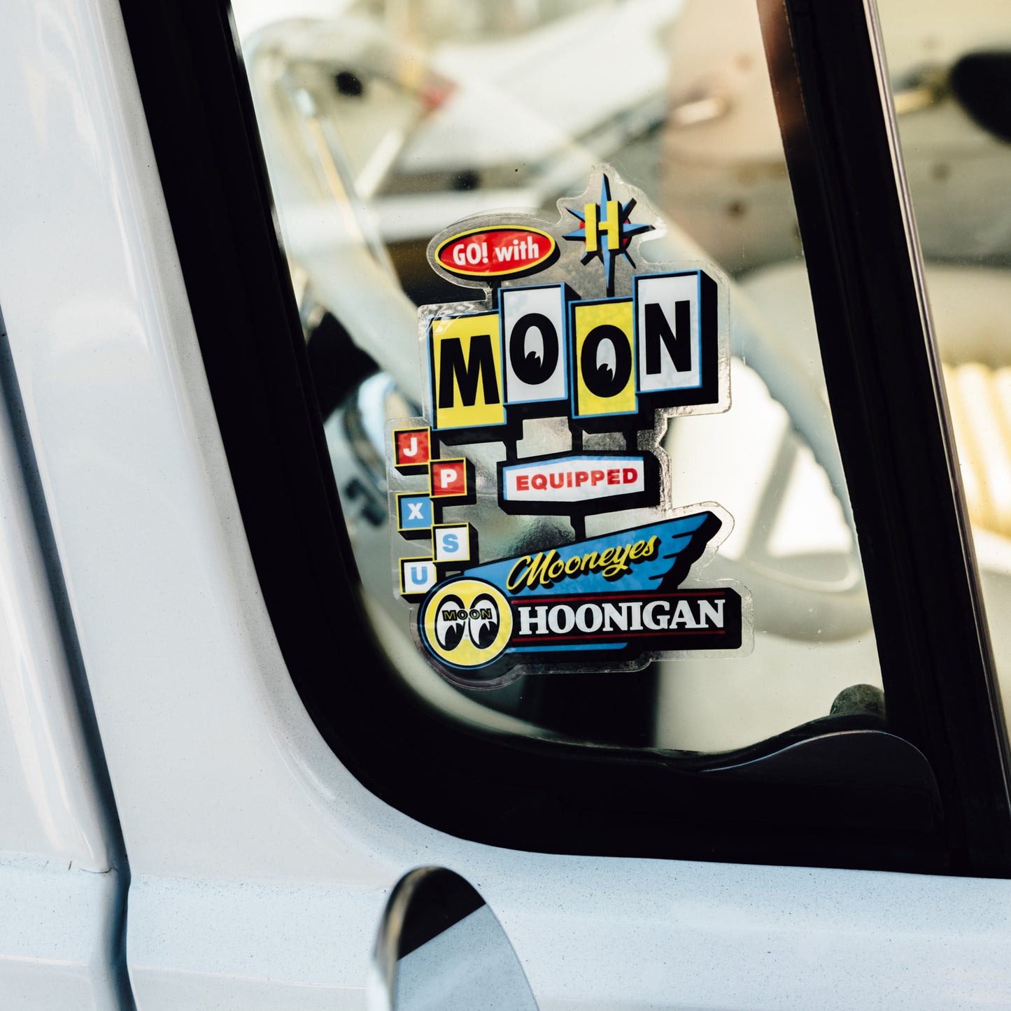 Hoonigan x Mooneyes MOON MOTEL Sticker (5")