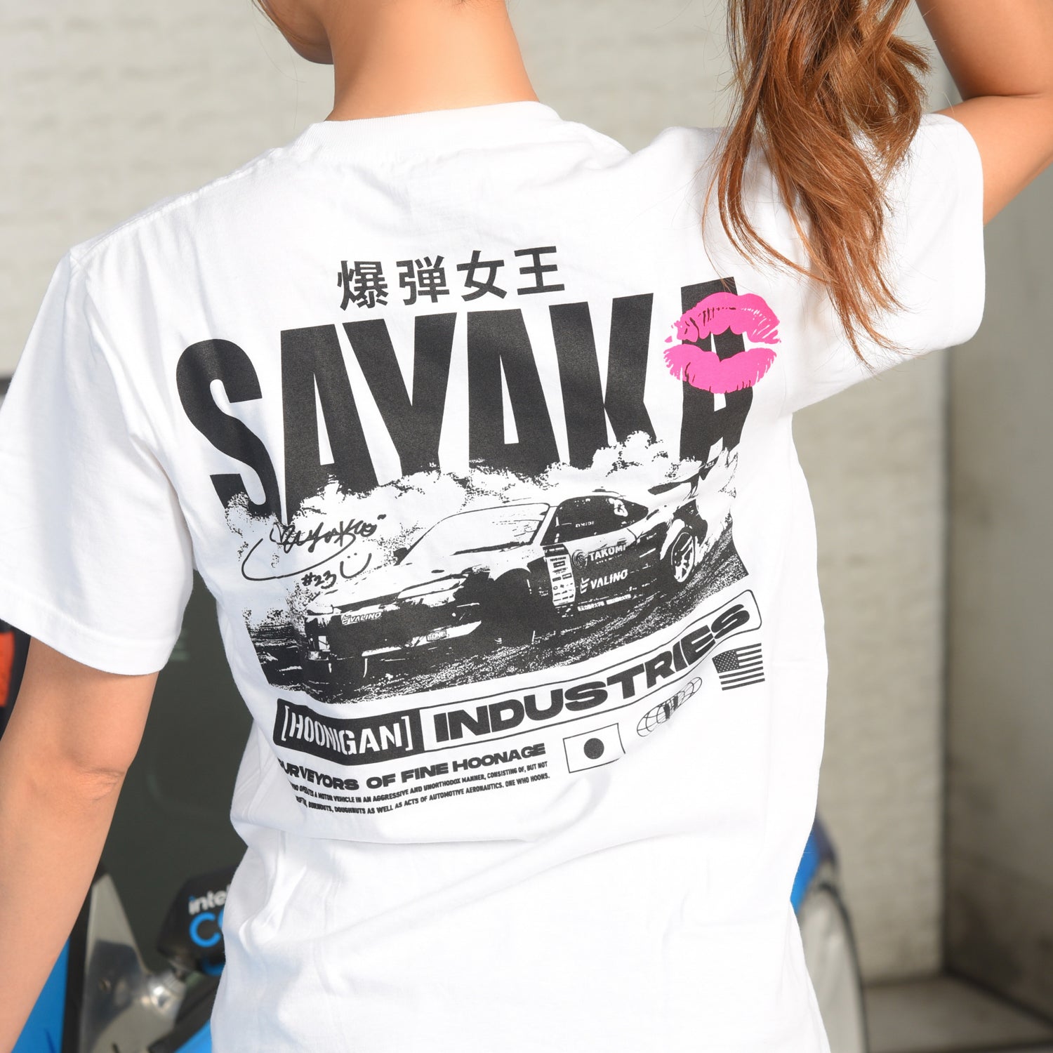 Hoonigan X Sayaka BOMB GIRL Short Sleeve Tee