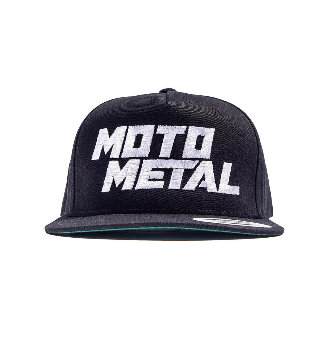 Moto Metal Snapback Hat