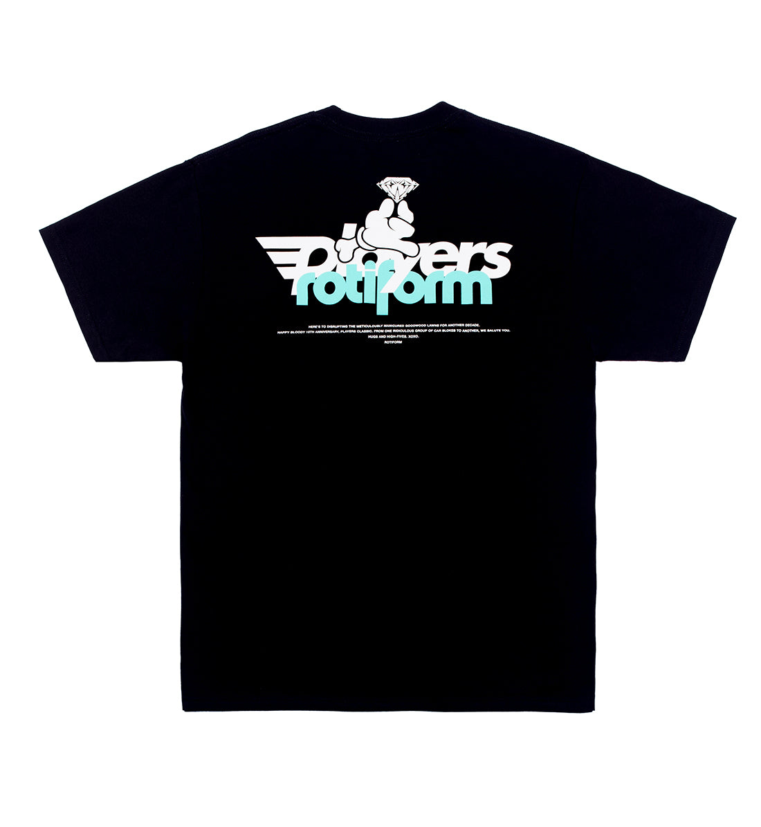 Rotiform PLAYERS CLASSIC 10th ANNIVERSARY Short Sleeve Tee