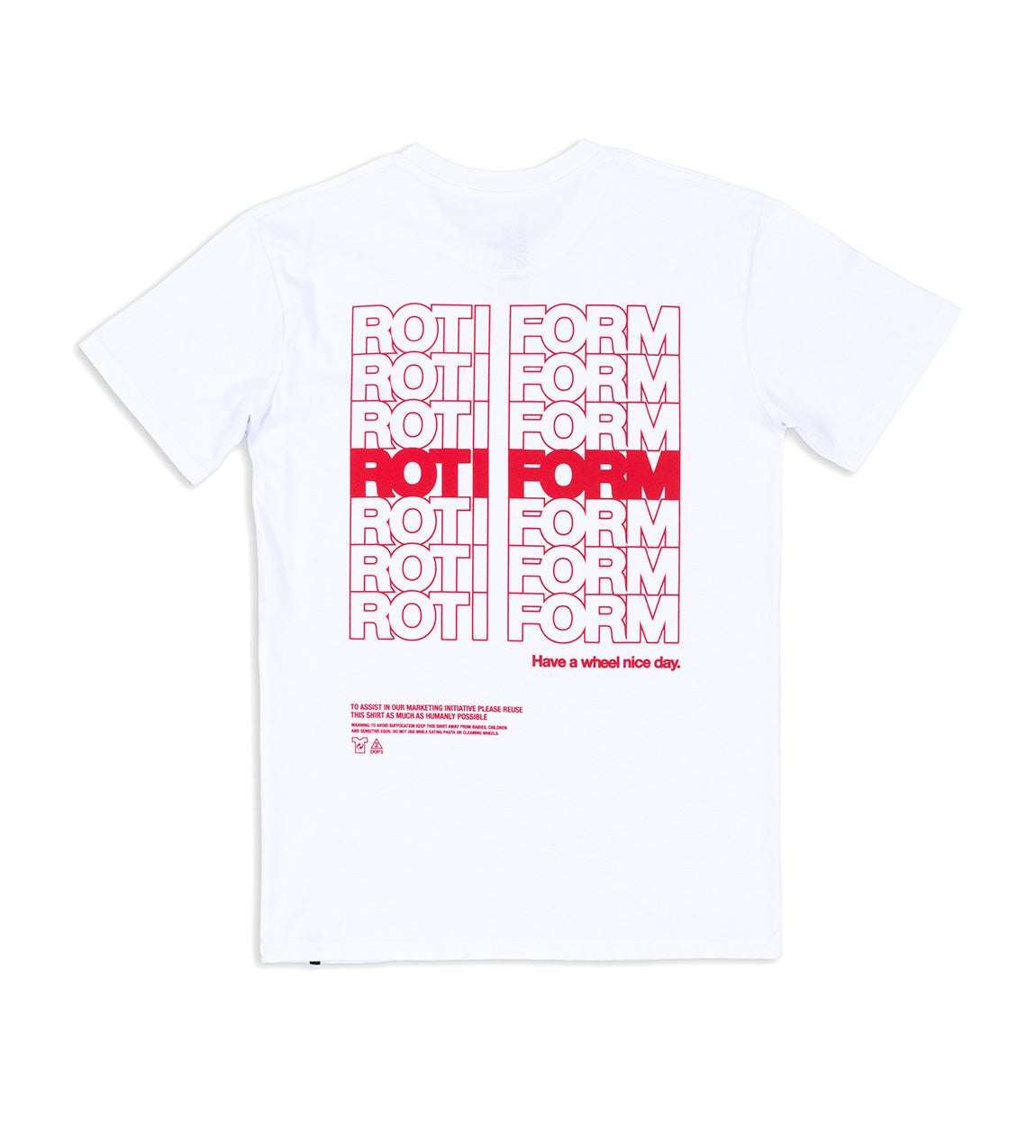 Rotiform HAVE A NICE DAY Short Sleeve Tee