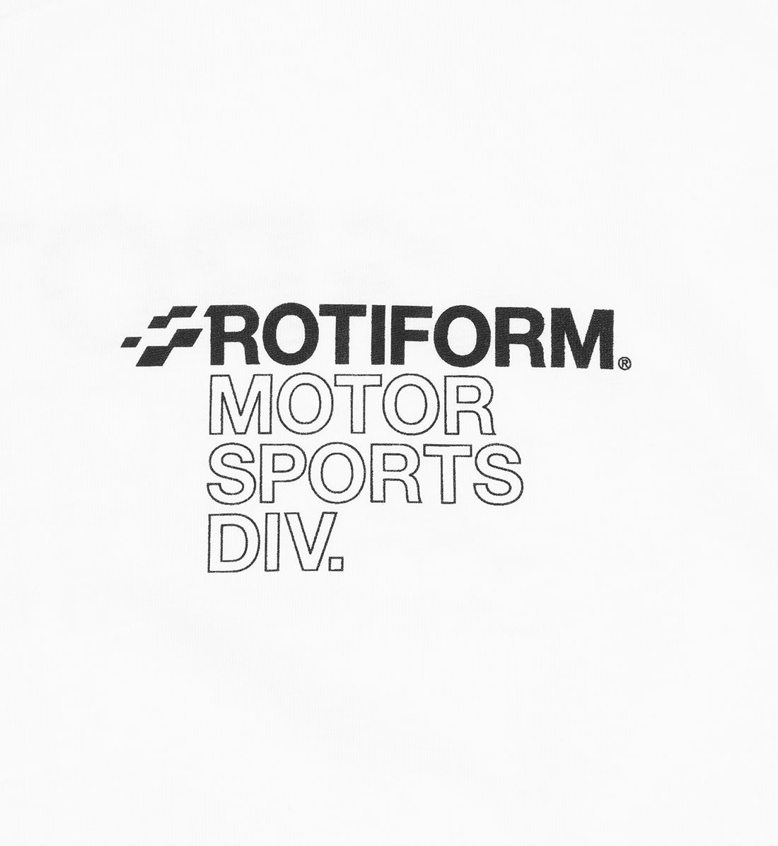 Rotiform MOTORSPORTS DIV CORE Long Sleeve Tee