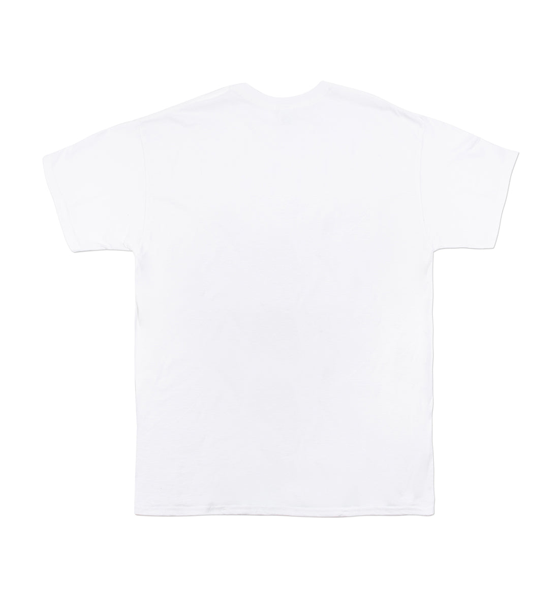 Rotiform MALL RAT Short Sleeve T-shirt featuring a white Miami Vice-inspired design on the back.