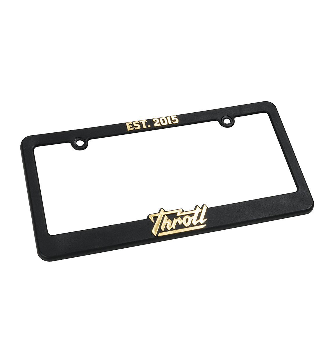 Throtl LUXURY License Plate Frame