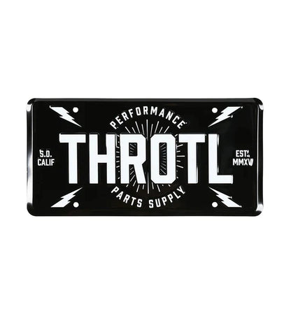 Throtl BOOST License Plate