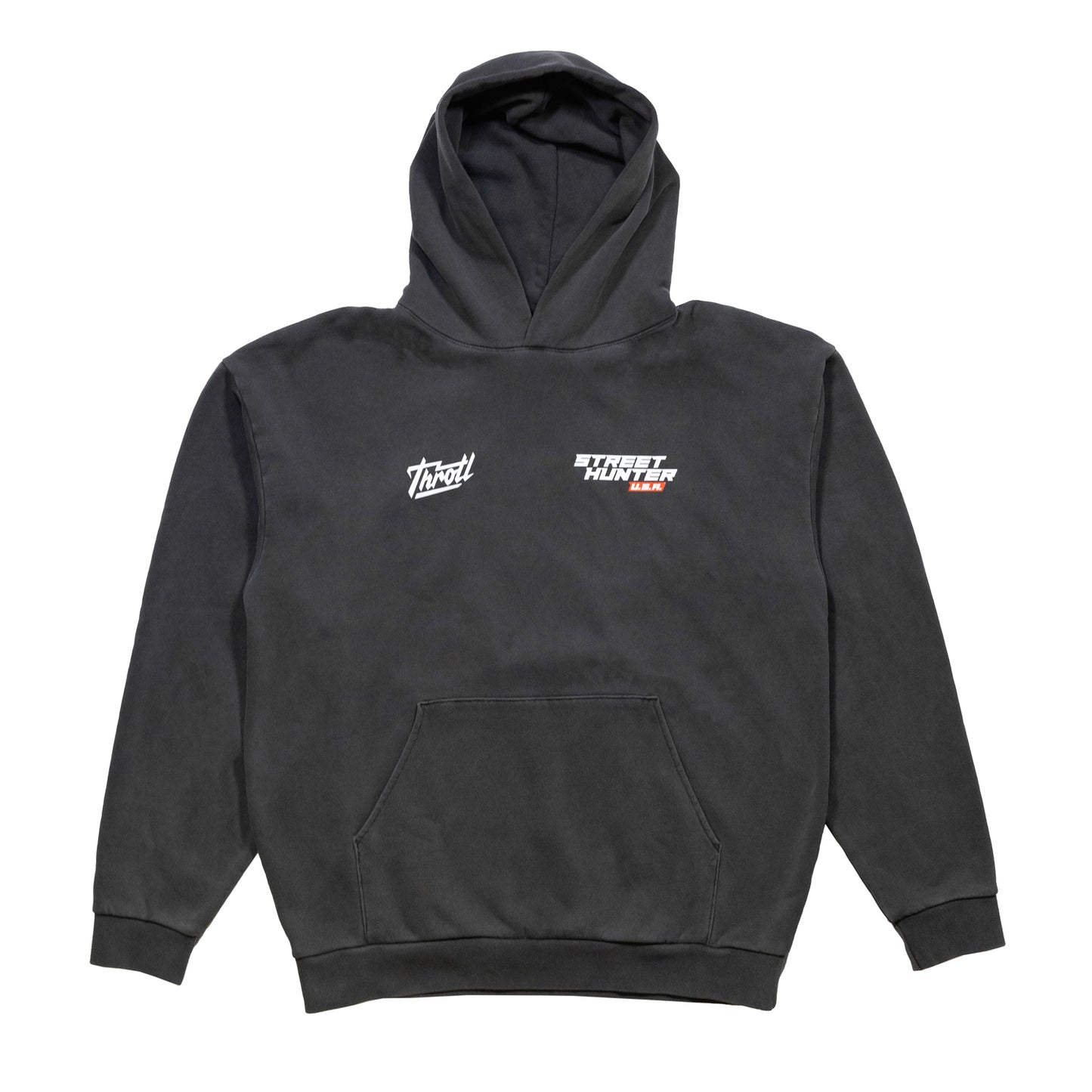 throtl x StreetHunter Heavyweight Pullover Hoodie