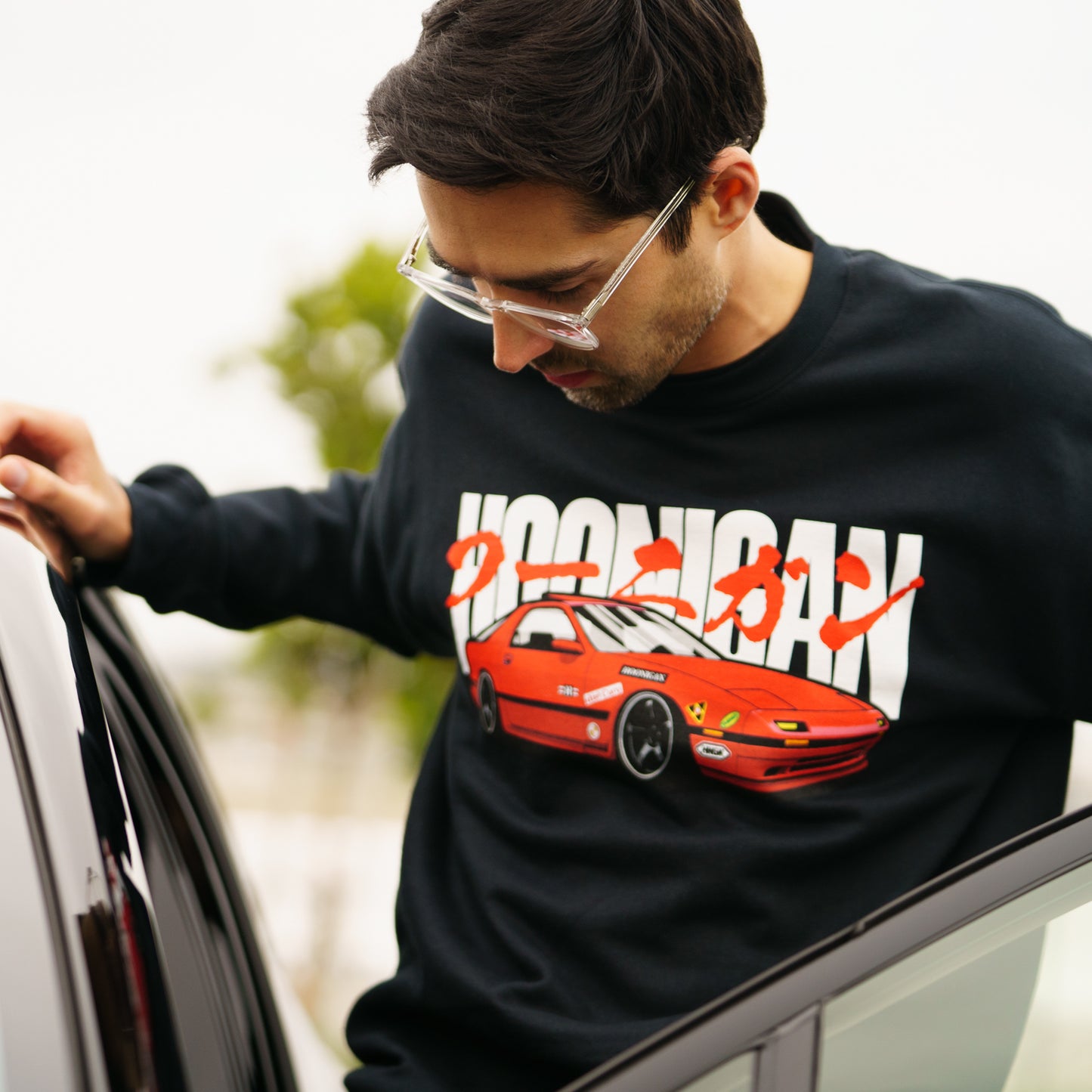 Hoonigan FC ROTARY Crewneck Pullover Sweatshirt