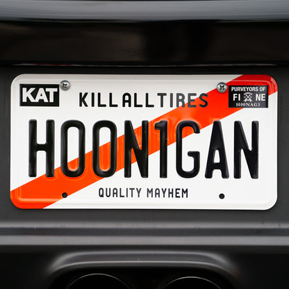 Hoonigan KARI License Plate