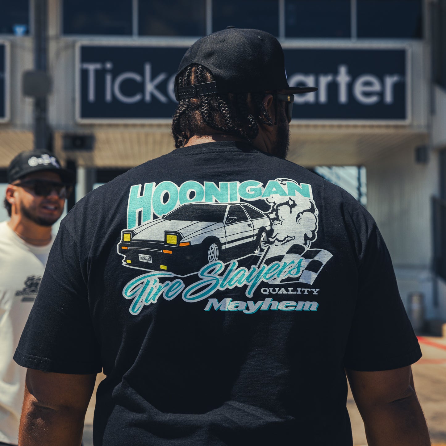 Hoonigan 86 TIRE SLAYERS Short Sleeve Tee