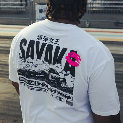 Hoonigan X Sayaka BOMB GIRL Short Sleeve Tee