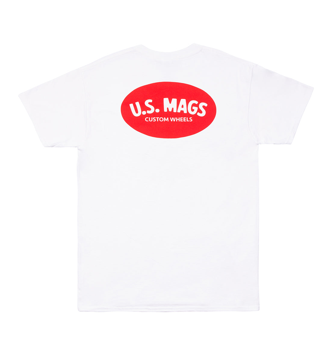 US Mags RED LOGO Short Sleeve Tee