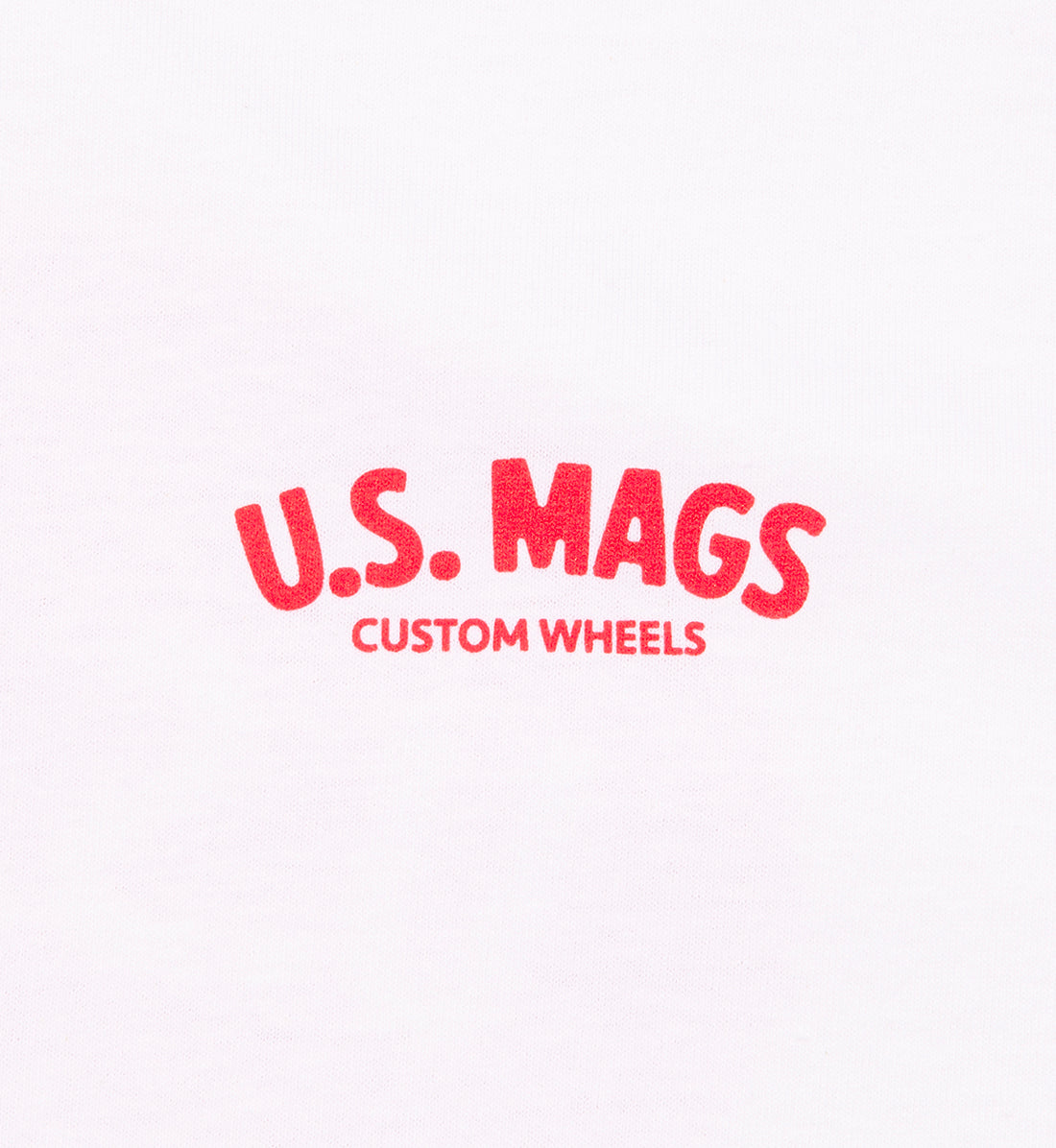 US Mags RED LOGO Short Sleeve Tee