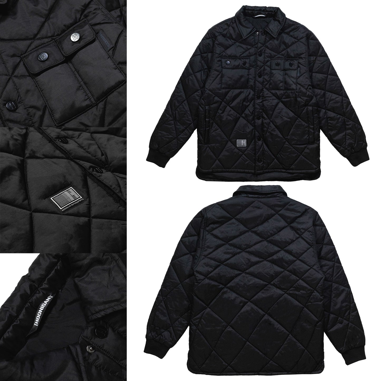 Hoonigan Motorsports VICTOR Quilted Jacket