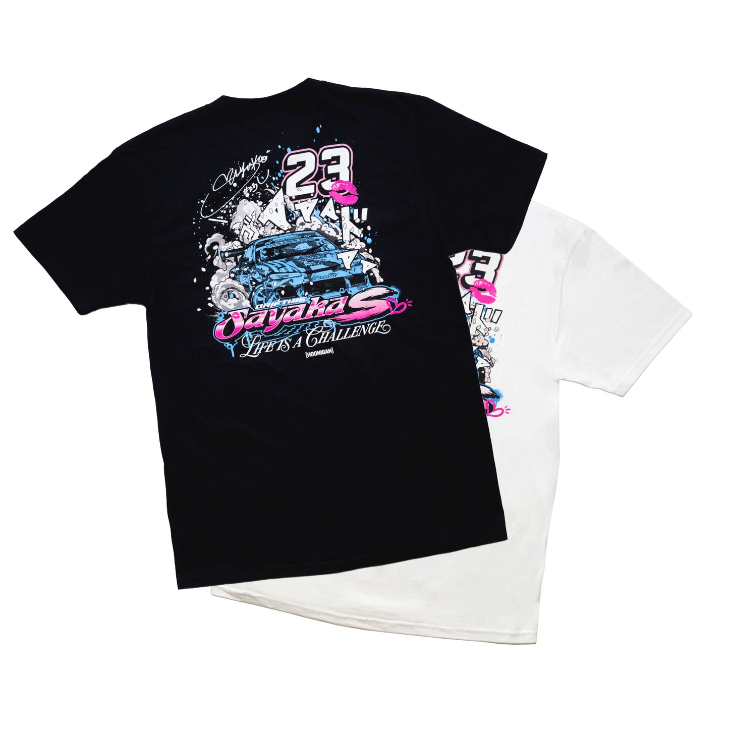 Hoonigan X Sayaka DRIFTING SAYAKA Short Sleeve Tee