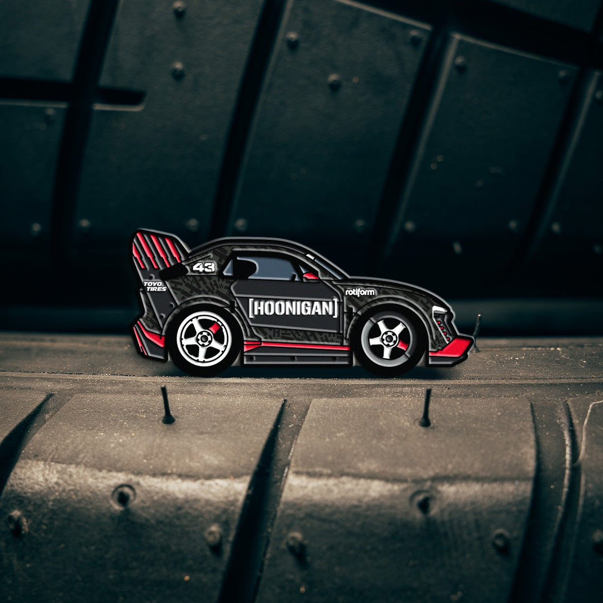 Hoonigan X Leen Customs Limited ELECTRIKHANA TWO Hoonitron Collectible Pin