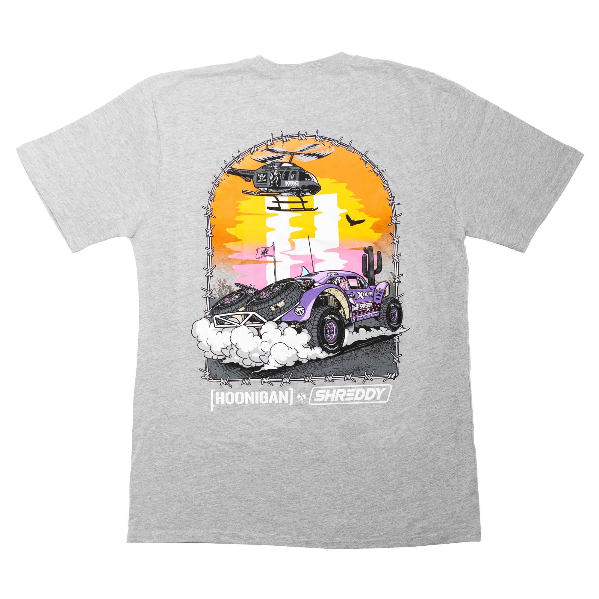 Hoonigan x Shreddy DESERT SHRED Short Sleeve T-Shirt