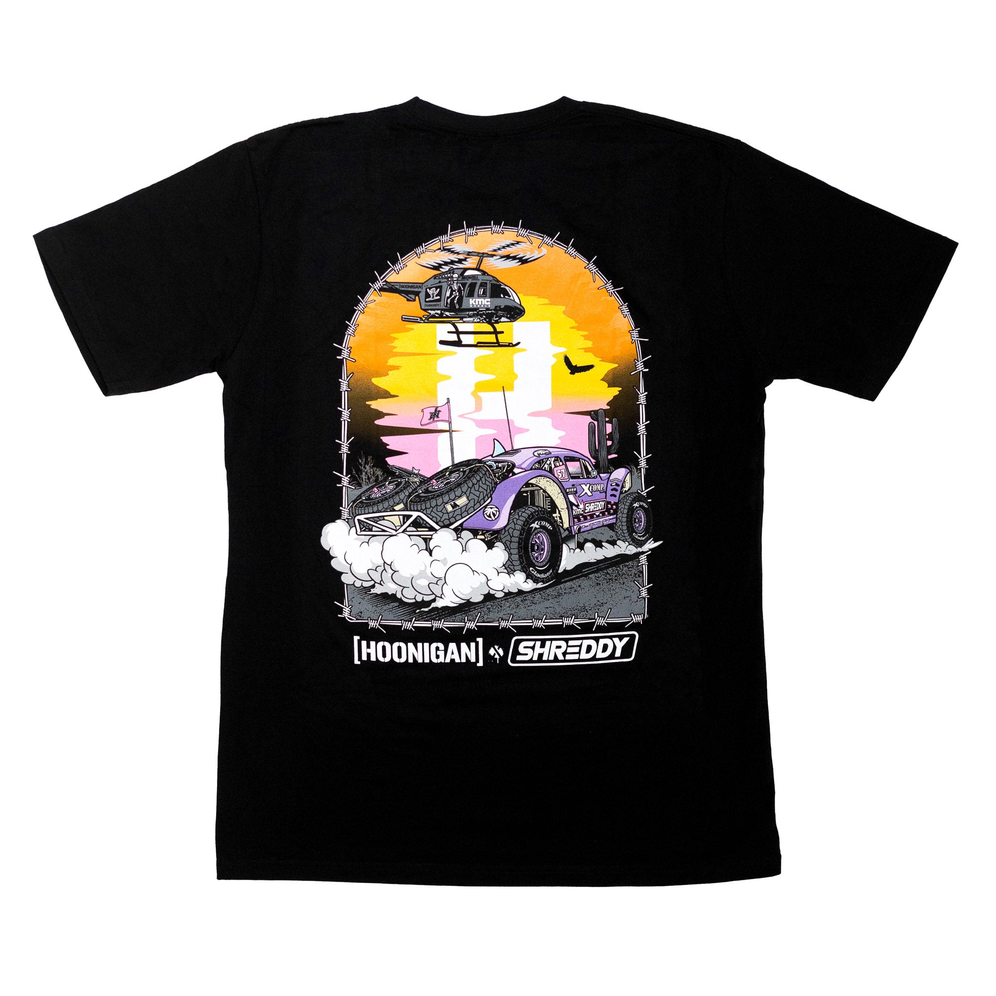 Hoonigan x Shreddy DESERT SHRED Short Sleeve T-Shirt