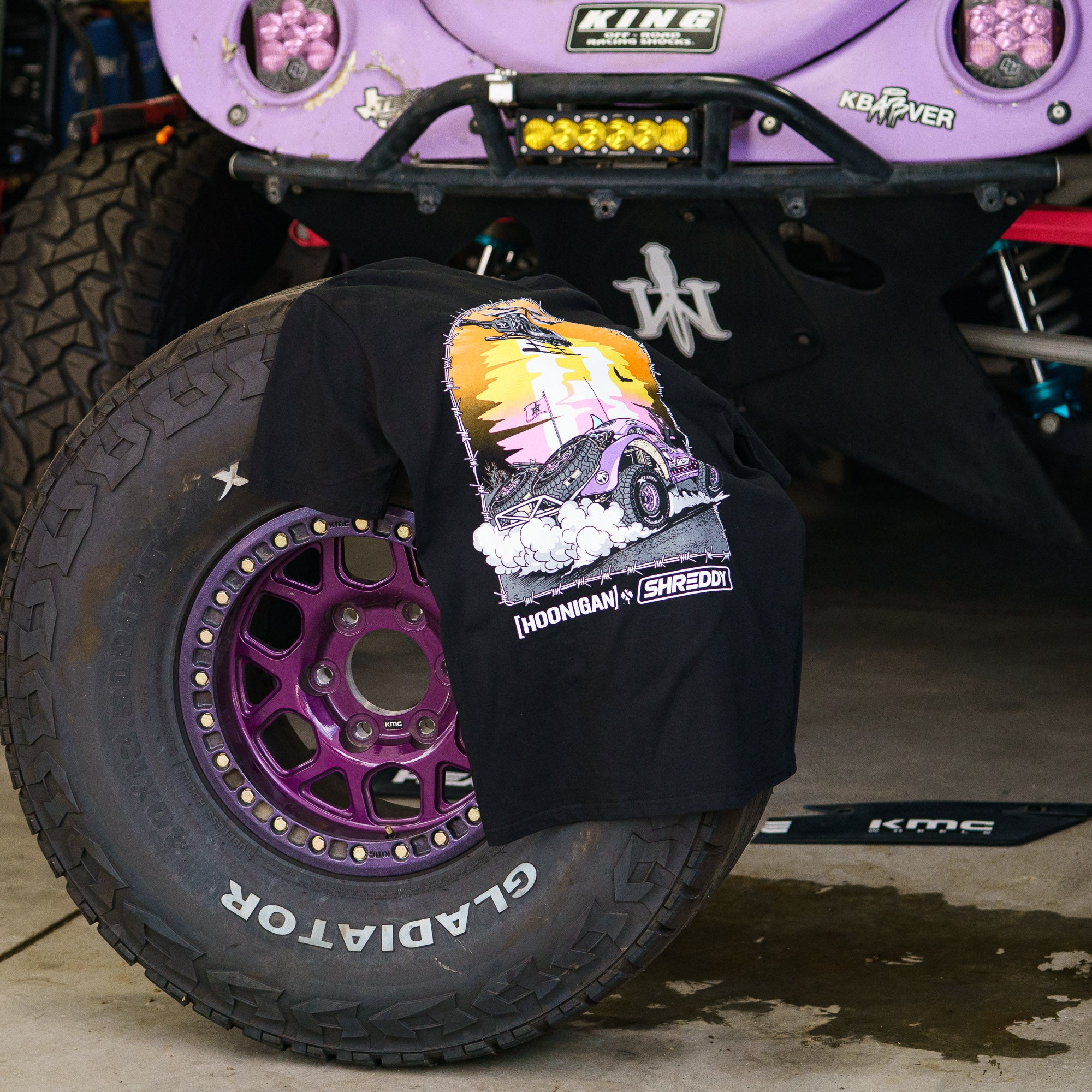 Hoonigan x Shreddy DESERT SHRED Short Sleeve T-Shirt
