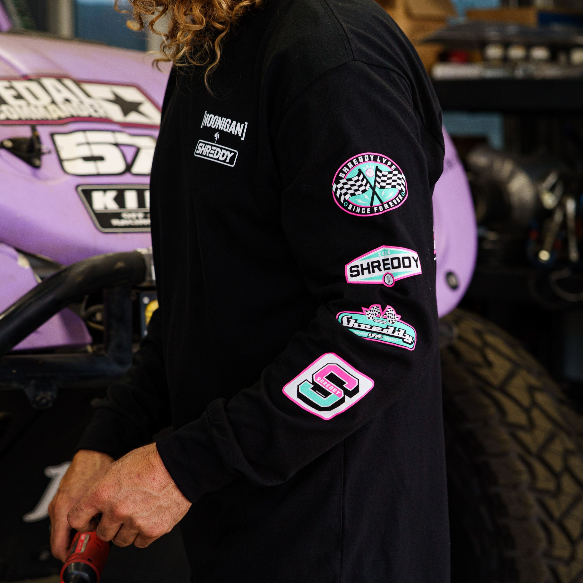 Hoonigan x Shreddy 57 Long Sleeve T-Shirt