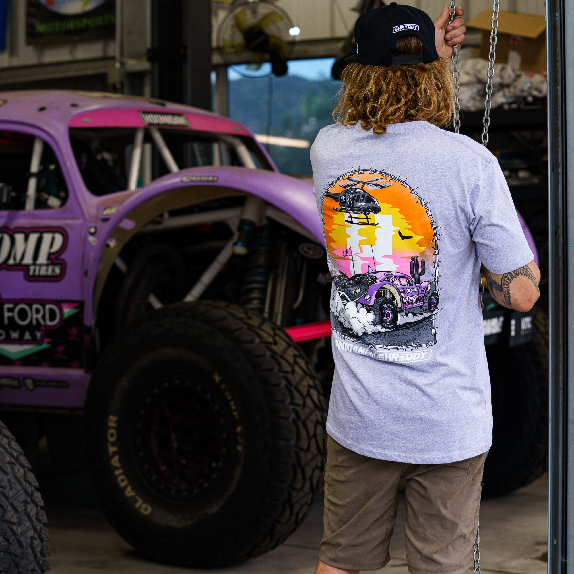 Hoonigan x Shreddy DESERT SHRED Short Sleeve T-Shirt