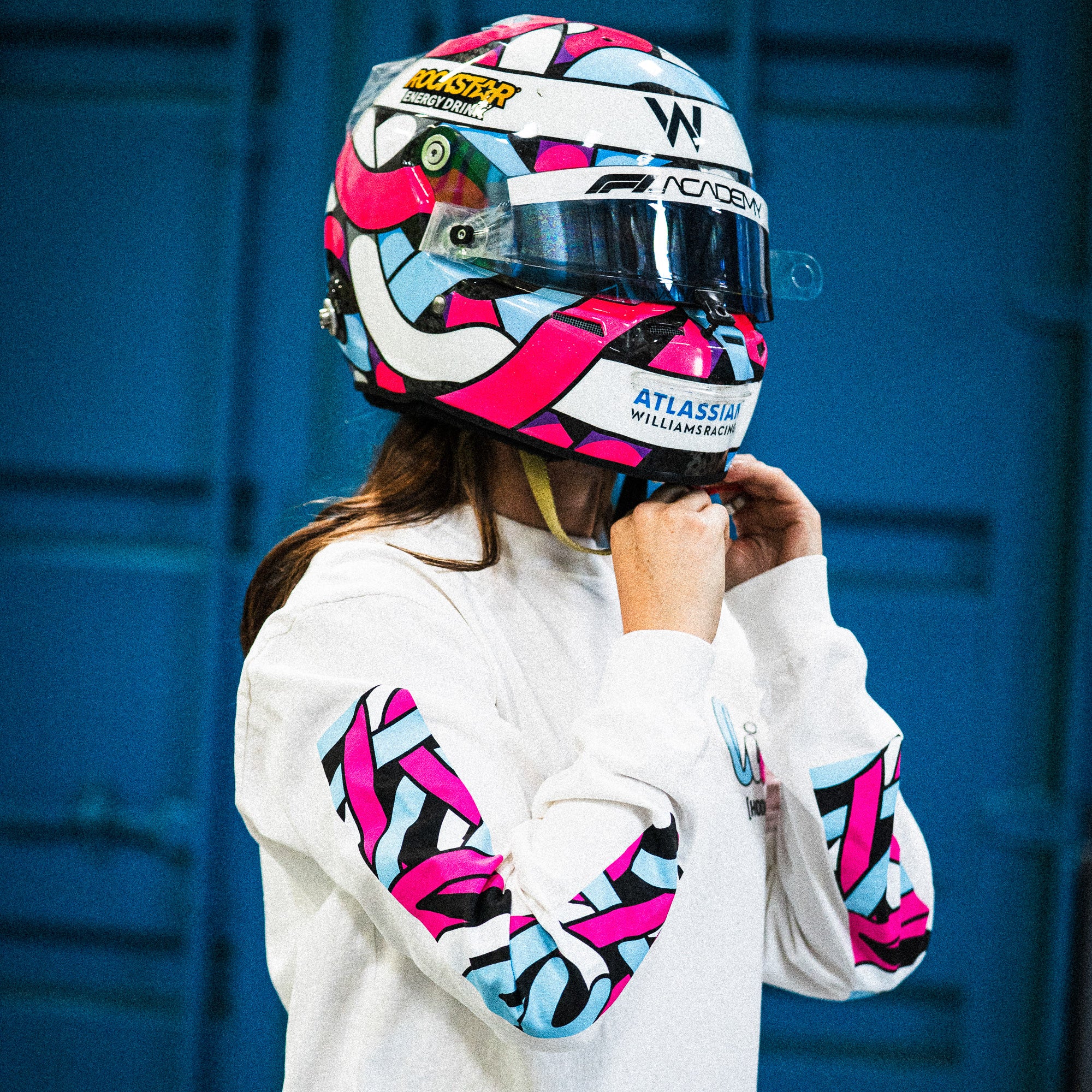 Hoonigan x Lia Block SCRIPT Long Sleeve T-Shirt