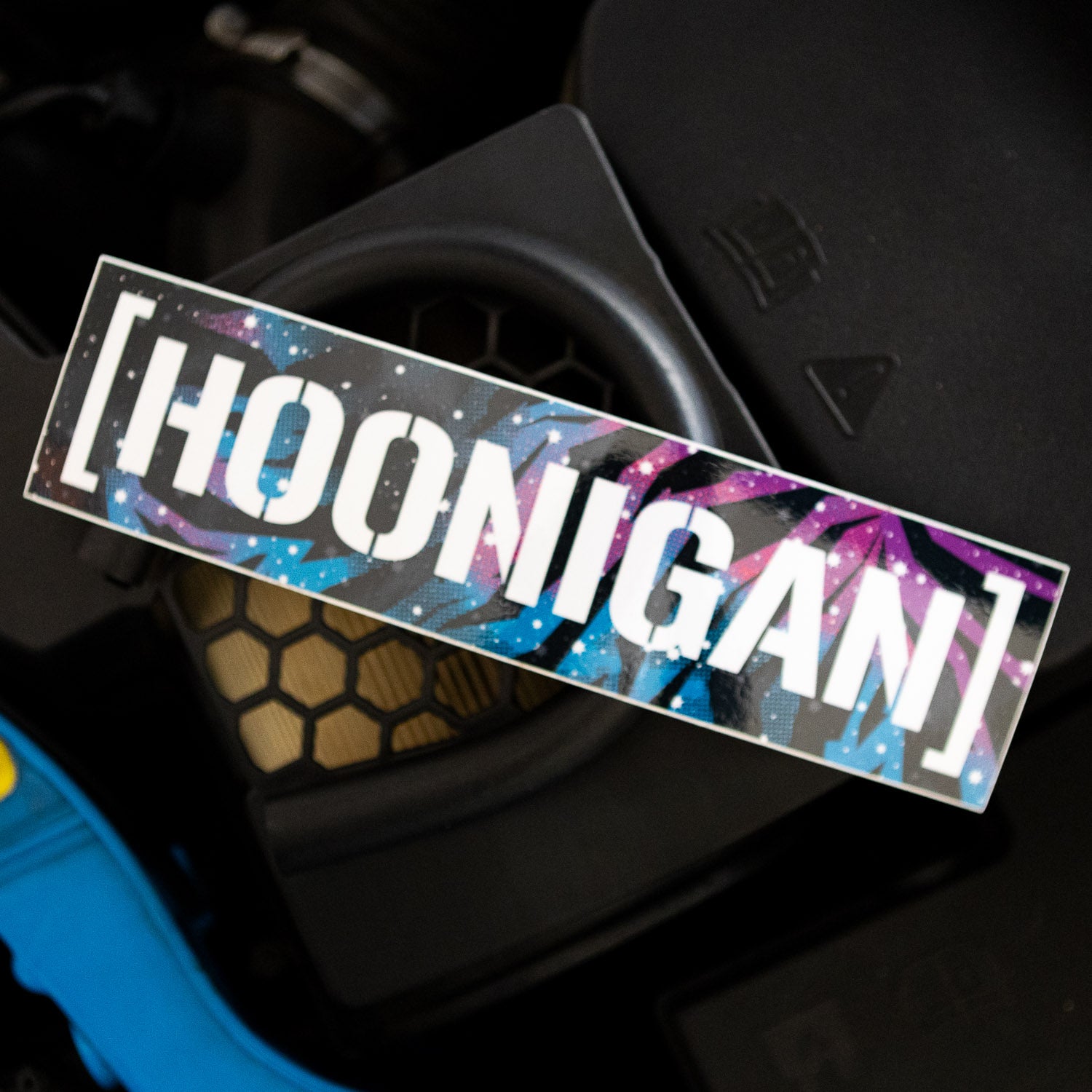 Hoonigan GALAXY CENSOR BAR Sticker (10")
