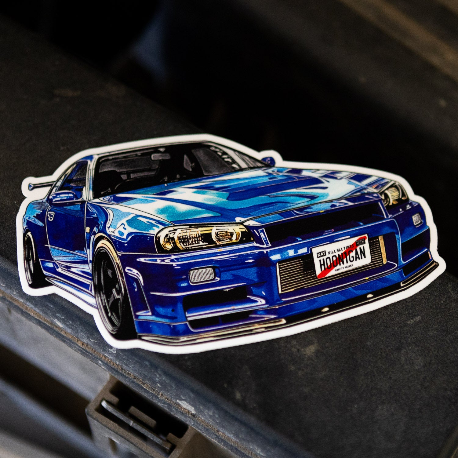 Hoonigan KING OF MONSTERS Sticker (5")