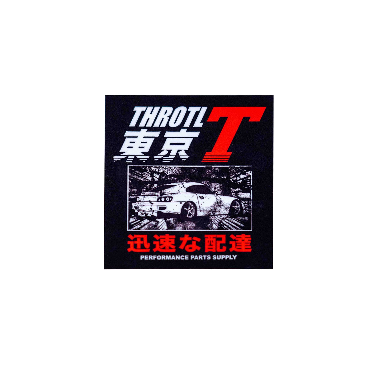 Throtl INITIAL T Sticker (3")