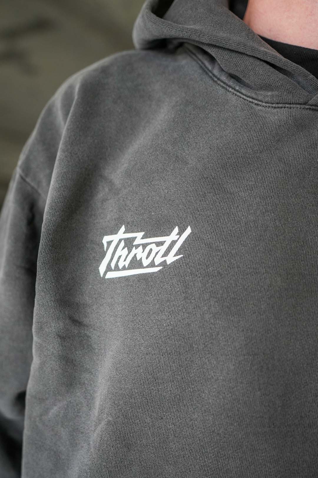 throtl x StreetHunter Heavyweight Pullover Hoodie