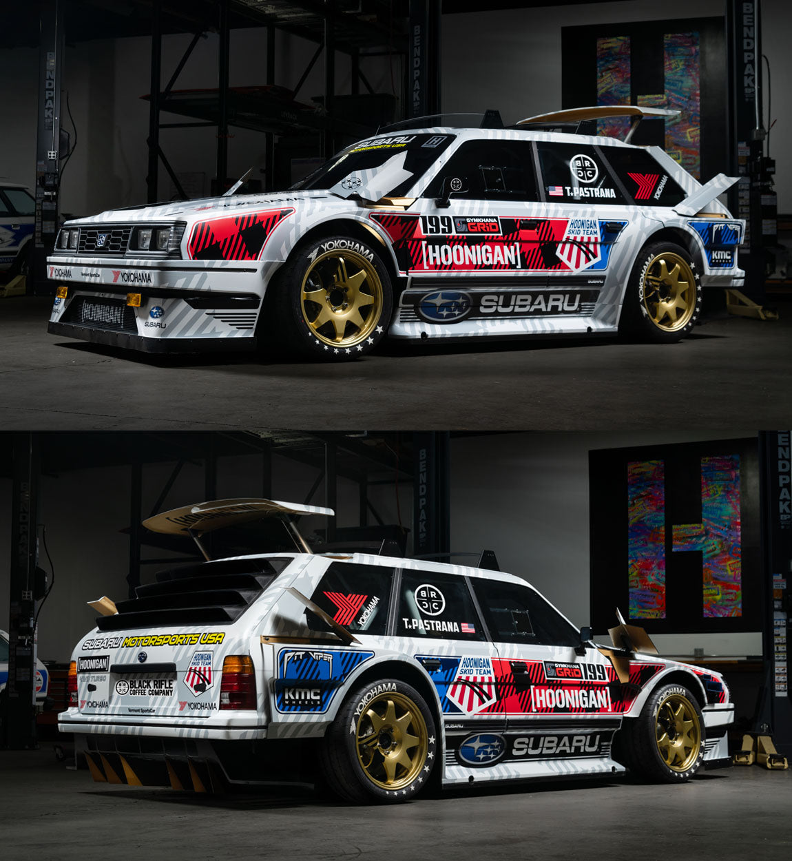 HOONIGAN GYMKHANA 2022 LIVERY short sleeve T-shirt
