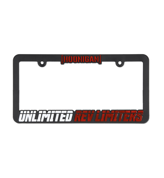 Hoonigan UNLIMITED REV LIMITERS License Plate Frame