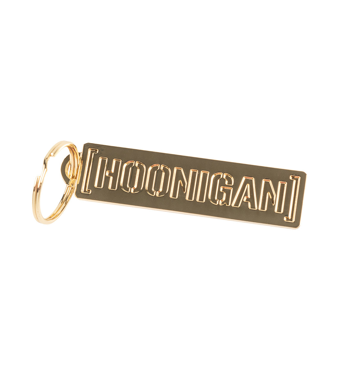 Hoonigan METAL CENSOR BAR GOLD keychain
