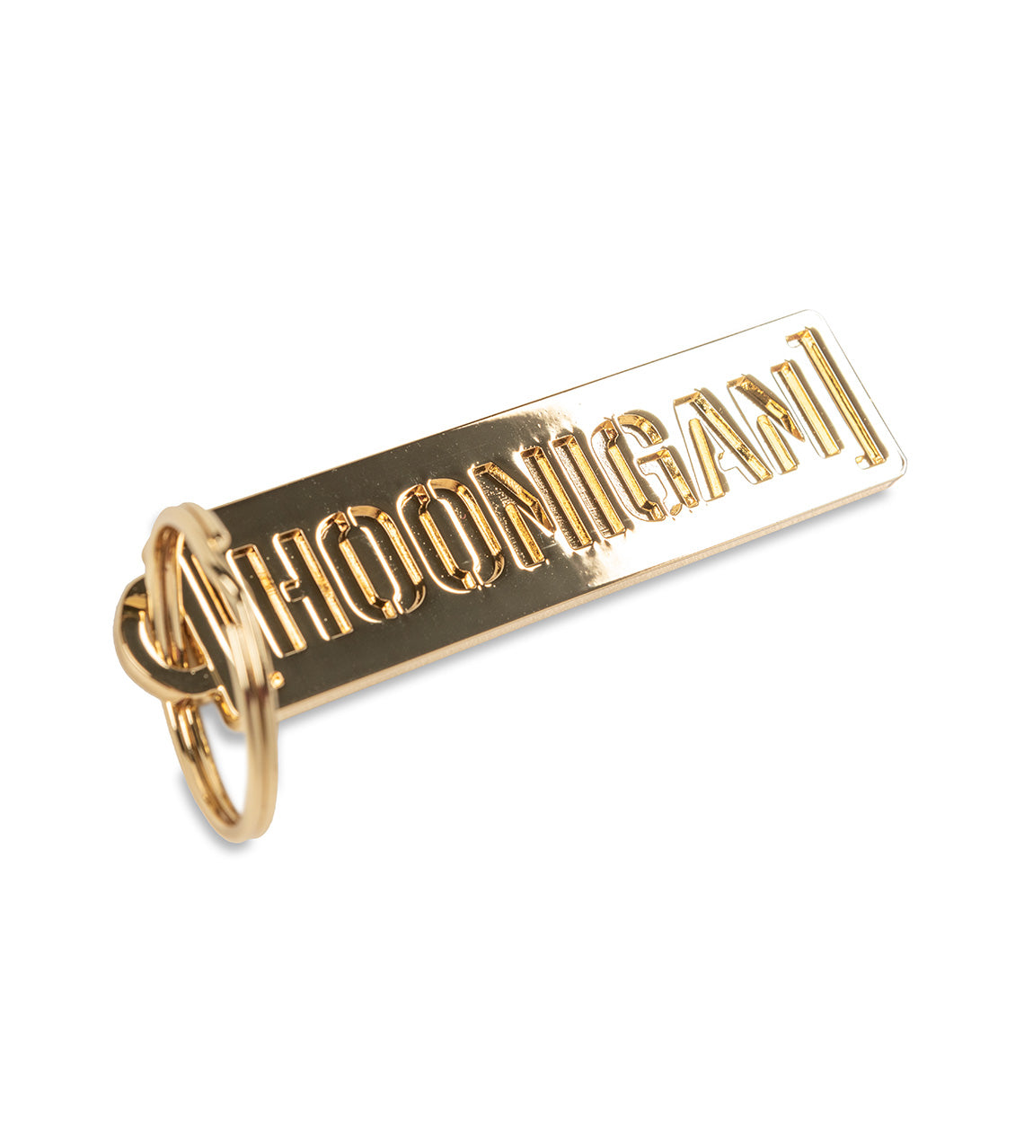 Hoonigan METAL CENSOR BAR GOLD keychain