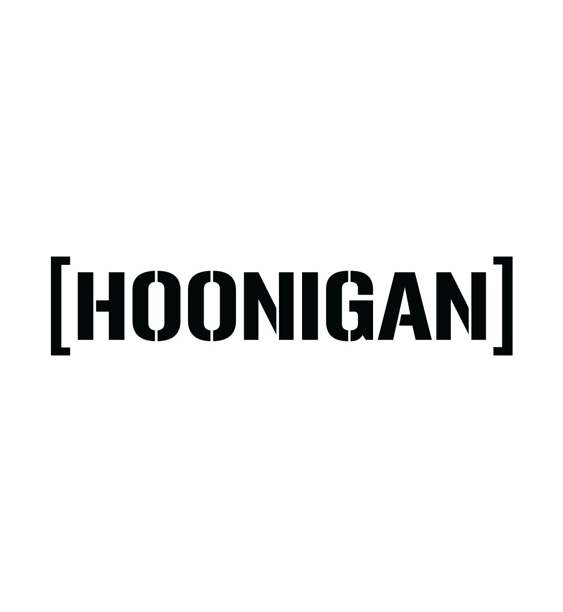 Hoonigan MEDIUM DIE CUT CENSOR BAR BRACKET Sticker (18")