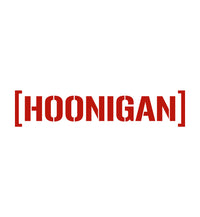 Hoonigan SMALL DIE CUT CENSOR BAR BRACKET LOGO Sticker (10")