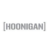 Hoonigan SMALL DIE CUT CENSOR BAR BRACKET LOGO Sticker (10")