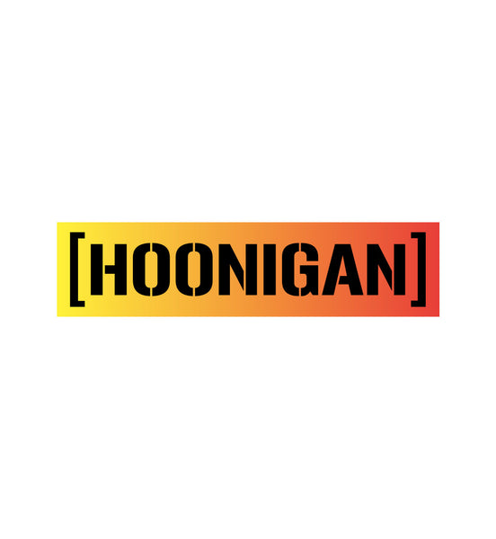 Hoonigan SHIFT CENSOR BAR Sticker (8")